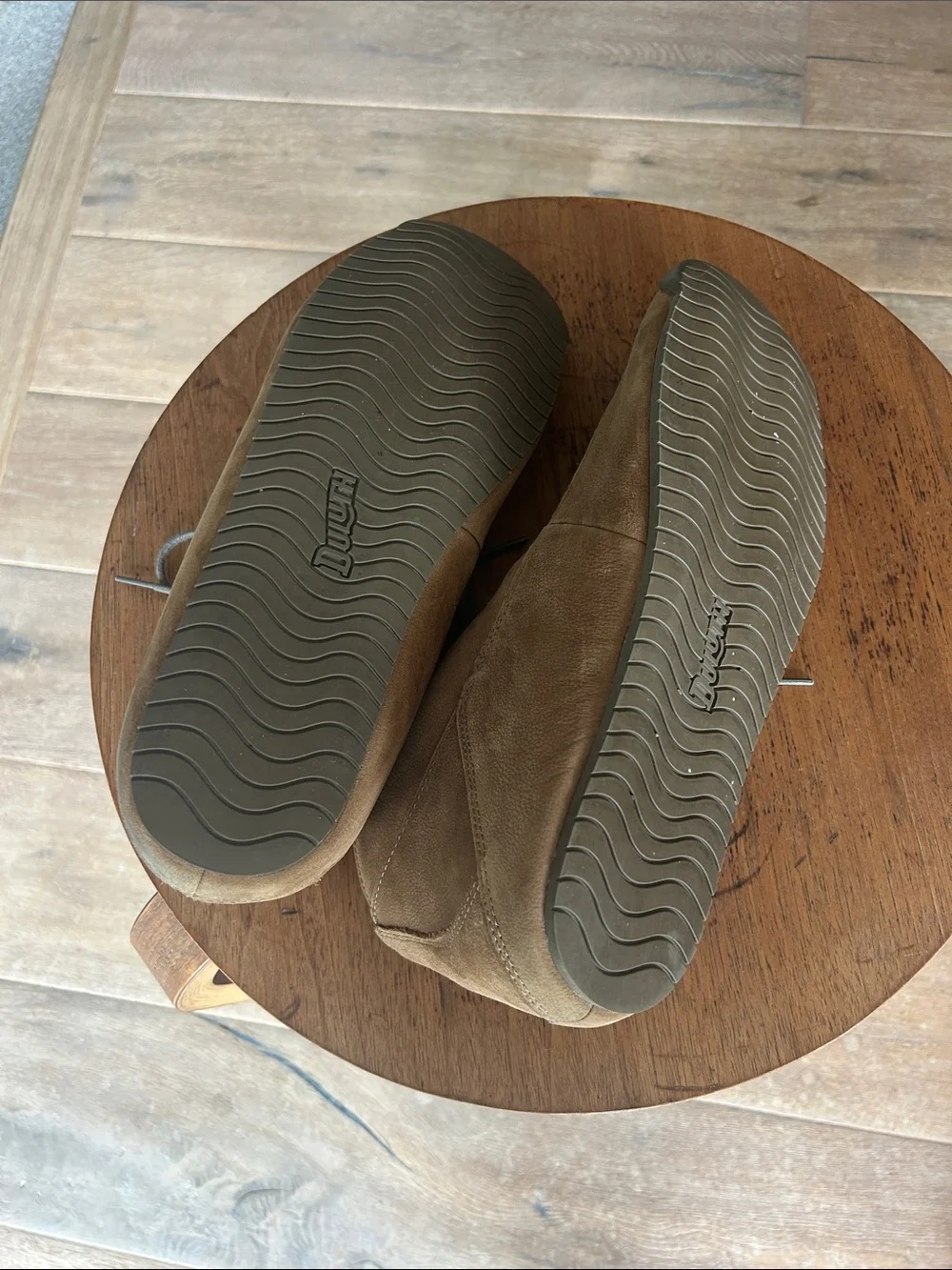 Duluth Trading Co suede chukka